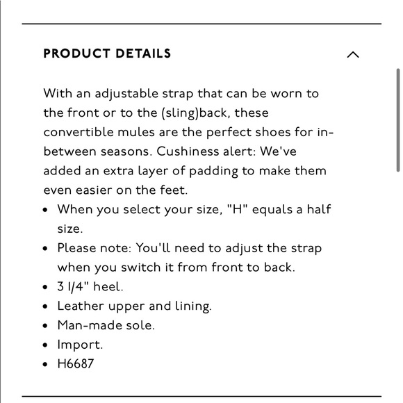 NEW • Madewell • The Riley Convertible Mule Black - Picture 6 of 9